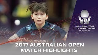 【Video】MAKI Shiomi VS SAKI Shibata, chung kết 2017 Seamaster 2017 Platinum, Australian Open