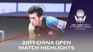 【Video】OVTCHAROV Dimitrij VS WONG Chun Ting, bán kết 2017 Seamaster 2017 Platinum, China Open