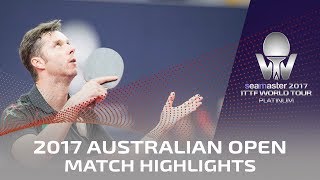 【Video】SAMSONOV Vladimir VS GAUZY Simon, chung kết 2017 Seamaster 2017 Platinum, Australian Open