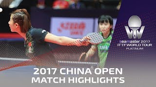 【Video】MIU Hirano VS DING Ning, tứ kết 2017 Seamaster 2017 Platinum, China Open