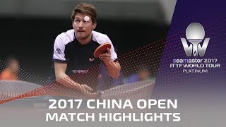 【Video】OVTCHAROV Dimitrij VS KARLSSON Kristian, vòng 16 2017 Seamaster 2017 Platinum, China Open