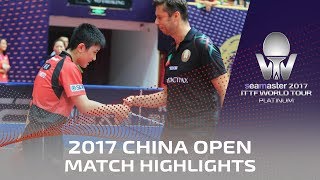 【Video】TOMOKAZU Harimoto VS SAMSONOV Vladimir, vòng 32 2017 Seamaster 2017 Platinum, China Open