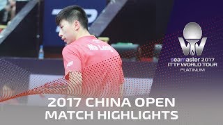 【Video】MA Long VS KENTA Tazoe, vòng 32 2017 Seamaster 2017 Platinum, China Open