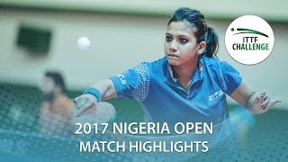 【Video】PERGEL Szandra VS TENNISON Reeth, vòng 16 2017 ITTF Challenge, Nigeria Mở cửa