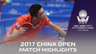 【Video】LIN Gaoyuan VS LAM Siu Hang, vòng 32 2017 Seamaster 2017 Platinum, China Open