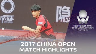【Video】KAZUHIRO Yoshimura VS HO Kwan Kit, tứ kết 2017 Seamaster 2017 Platinum, China Open