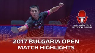 【Video】SKACHKOV Kirill VS YANG Tzu-Yi, vòng 32 2017 Seamaster 2017  Asarel Bulgaria Mở