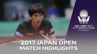 【Video】MA Long VS MAHARU Yoshimura, vòng 32 2017 Seamaster 2017 Platinum, LION Japan Open