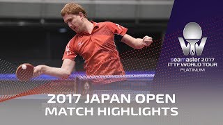 【Video】YUTO Muramatsu VS BUROV Viacheslav, vòng 64 2017 Seamaster 2017 Platinum, LION Japan Open