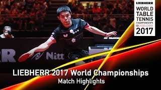 【Video】MA Long VS CHUANG Chih-Yuan, vòng 16 LIEBHERR 2017 Giải vô địch Bóng bàn Thế giới