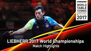 【Video】WONG Chun Ting VS JEONG Sangeun, vòng 16 LIEBHERR 2017 Giải vô địch Bóng bàn Thế giới