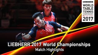 【Video】CHEN Chien-An・CHENG I-Ching VS WONG Chun Ting・DOO Hoi Kem, bán kết LIEBHERR 2017 Giải vô địch Bóng bàn Thế giới