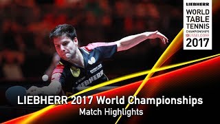 【Video】SZOCS Hunor VS OVTCHAROV Dimitrij, vòng 32 LIEBHERR 2017 Giải vô địch Bóng bàn Thế giới
