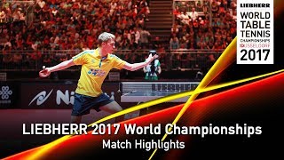 【Video】MA Long VS KALLBERG Anton, vòng 64 LIEBHERR 2017 Giải vô địch Bóng bàn Thế giới