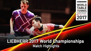 【Video】GROTH Jonathan・FENG Yalan VS WONG Chun Ting・DOO Hoi Kem, vòng 16 LIEBHERR 2017 Giải vô địch Bóng bàn Thế giới