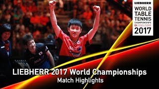 【Video】JUN Mizutani VS TOMOKAZU Harimoto, vòng 64 LIEBHERR 2017 Giải vô địch Bóng bàn Thế giới