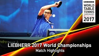 【Video】JUN Mizutani VS LAM Siu Hang, vòng 128 LIEBHERR 2017 Giải vô địch Bóng bàn Thế giới