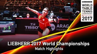 【Video】SOLJA Petrissa VS PERGEL Szandra, vòng 64 LIEBHERR 2017 Giải vô địch Bóng bàn Thế giới