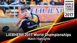 【Video】SAMSONOV Vladimir VS YANG Xinyu, vòng 128 LIEBHERR 2017 Giải vô địch Bóng bàn Thế giới