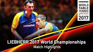 【Video】CRISAN Adrian・IONESCU Ovidiu VS FRANZISKA Patrick・GROTH Jonathan, vòng 64 LIEBHERR 2017 Giải vô địch Bóng bàn Thế giới