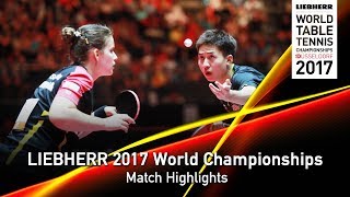 【Video】FANG Bo・SOLJA Petrissa VS CHODRI Kunal・ZHANG Lily, vòng 64 LIEBHERR 2017 Giải vô địch Bóng bàn Thế giới