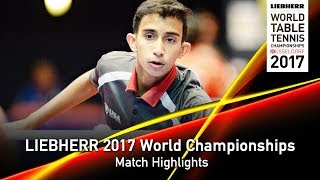 【Video】LORENZOTTI Gonzalo VS KUMAR Nikhil, khác LIEBHERR 2017 Giải vô địch Bóng bàn Thế giới