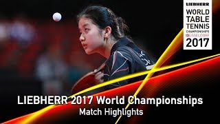 【Video】LIAO Ivy VS GIVAN Ashley, khác LIEBHERR 2017 Giải vô địch Bóng bàn Thế giới