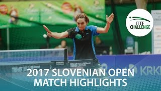【Video】HITOMI Sato VS CHENG Hsien-Tzu, bán kết 2017 ITTF Challenge, Slovenia Mở