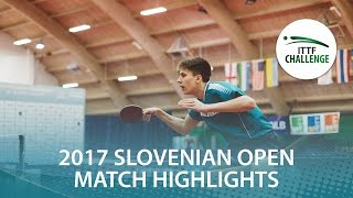 【Video】LEVENKO Andreas VS KLEIN Dennis 2017 ITTF Challenge, Slovenia Mở
