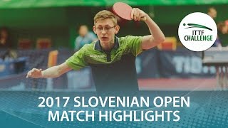 【Video】BERTRAND Irvin VS STANKEVICIUS Medardas 2017 ITTF Challenge, Slovenia Mở