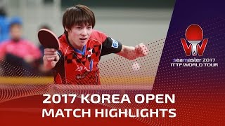 【Video】BOLL Timo VS KENTA Matsudaira, tứ kết 2017 Seamaster 2017  Hàn Quốc mở rộng