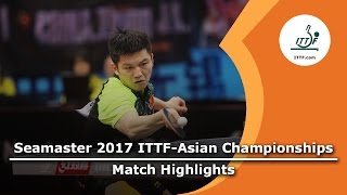 【Video】FAN Zhendong VS JEONG Sangeun, chung kết 2017 Giải vô địch ITTF Á