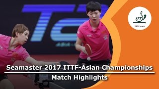 【Video】Zhu Yuling・CHEN Meng VS WANG Manyu・CHEN Ke, chung kết 2017 Giải vô địch ITTF Á