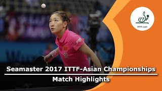 【Video】LIU Shiwen VS CHOE Hyon Hwa , tứ kết 2017 Giải vô địch ITTF Á