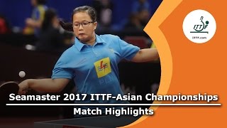 【Video】LIU Shiwen VS INDRIANI Lilis, vòng 64 2017 Giải vô địch ITTF Á