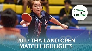 【Video】ZENG Jian VS KOMWONG Nanthana, vòng 16 2017 ITTF Challenge, Thái Lan mở rộng