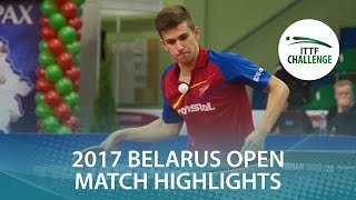 【Video】YUTO Kizukuri VS PLETEA Cristian, chung kết 2017 ITTF Challenge, Belgosstrakh Belarus Mở