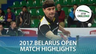 【Video】MIKUTIS Tomas VS Kalinikos Kreanga, vòng 32 2017 ITTF Challenge, Belgosstrakh Belarus Mở