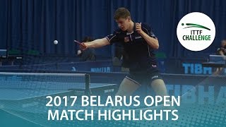 【Video】YUTO Kizukuri VS POLANSKY Tomas, bán kết 2017 ITTF Challenge, Belgosstrakh Belarus Mở
