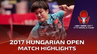 【Video】WEN Jia VS LI Jiayi, bán kết 2017 Seamaster 2017 Hungary mở