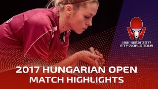 【Video】ZHOU Yihan VS BILENKO Tetyana, vòng 16 2017 Seamaster 2017 Hungary mở