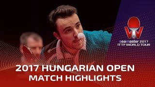 【Video】GAUZY Simon VS LIN Gaoyuan, vòng 16 2017 Seamaster 2017 Hungary mở
