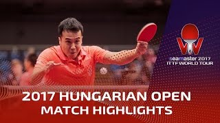 【Video】SHANG Kun VS KARAKASEVIC Aleksandar, vòng 64 2017 Seamaster 2017 Hungary mở
