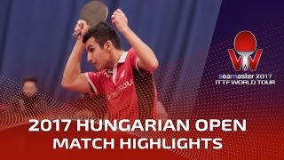 【Video】AKKUZU Can VS SGOUROPOULOS Ioannis, vòng 32 2017 Seamaster 2017 Hungary mở