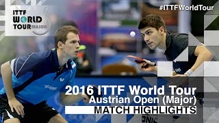 【Video】FANG Yinchi・ZHU Cheng VS FRANZISKA Patrick・GROTH Jonathan, chung kết 2016 Hybiome Austrian Open 