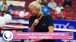 【Video】LIU Jia VS POTA Georgina, vòng 16 World Cup 2016 Seamaster nữ