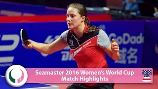 【Video】YANG Haeun VS WINTER Sabine, vòng 16 World Cup 2016 Seamaster nữ