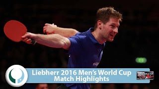 【Video】STEGER Bastian VS CALDERANO Hugo World Cup của LIEBHERR 2016 Men