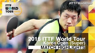【Video】XU Xin VS MA Long, chung kết 2016 Hàn Quốc mở rộng 