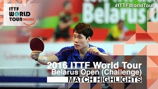 【Video】JANG Woojin VS VLASOV Grigory, chung kết 2016 Belarus mở 